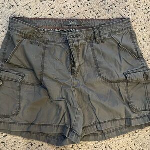 Natural Reflections Gray Women's Cargo Shorts
